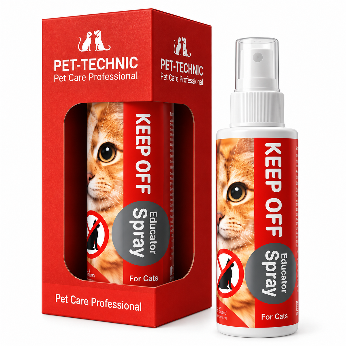 Pet-Technic Keep Off Kedi Uzaklaştırıcı Sprey 100 ml – İstenmeyen Alanlara Yönelmeyi Azaltmaya Yardımcı